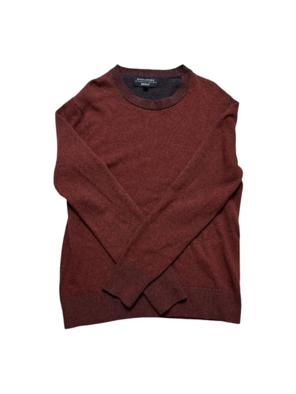 Banana Republic Filpucci Italian Yarn Merino Wool Crew Neck Sweater Men’s L